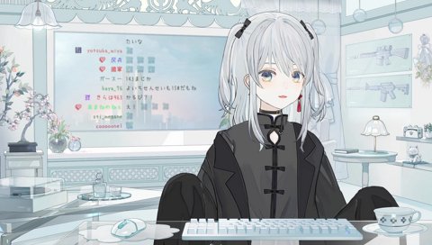 よいちゃんの身長に驚くとろちゃん