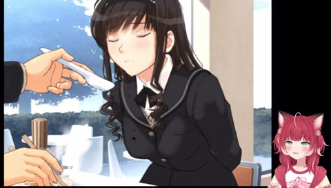 森島先輩とのコントで苦しくなるかるび