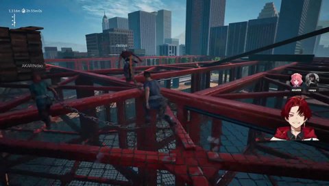 ツルギ「ほぐし合う～ふたり～♪」→あかりん「もう一回♪」