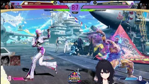 EWの散歩に大興奮するもかさん