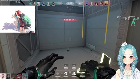 no vc ノマw/うるはさん べにさん ひなーの しろまんたさん→えぺ w/べにさん つな→ふるぱｳﾞｧ