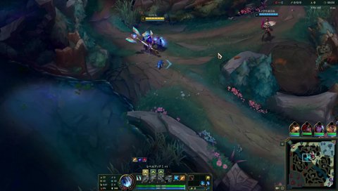 ティーモのエモート好きだわぁ　レーン戻れ