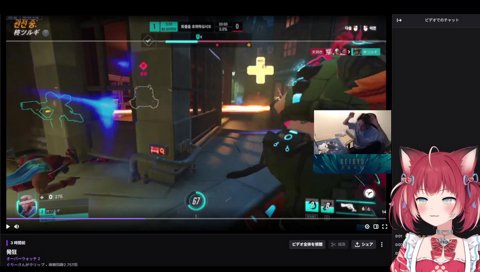 【クリップ：かるびに絶望、ツルギのキルにびっくりANS】　タイトルが嫌！　タイトルから見る気なくなるもん　…　うるせーよぉーｗ　もう見れないよ、私ｗ