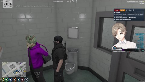 にぎやかすぎる留置場ｗｗｗ（エス＆タラちゃん）