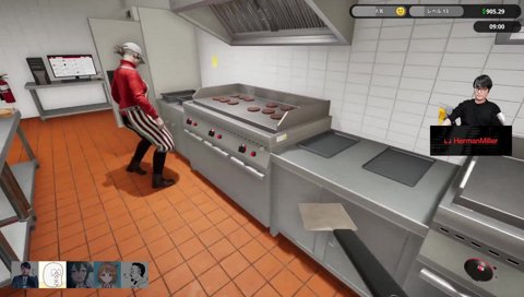 こっそり肉を移動させるk4sen