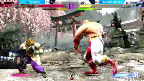 Zang no canal do Shaka