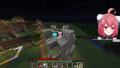 あかりんが寝れる動画