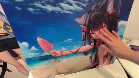 よいちガラスマウスパッド