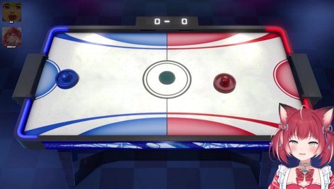 【1分間で5-5になるエア ホッケー　2022/09/18】