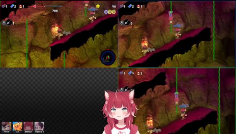 【信号機３人(5)】　酸素がない！（赤青死亡）　青「おぉ～ショートカットだ」　ズズ「戻ったんだよ！」　（赤青死亡）　ぷるるが居ないとやっぱりダメだ！　ズズ「ダメじゃない　まず言う事を聞く」