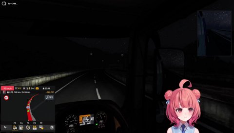 助手席にキレるあかりん