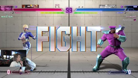 叶さん「何がいいかってまだマスター行ってない子とやるとA.K.Iのコンボが長いのができていいんだよね」「気迫ね！気迫で戦ってるから！この気迫！私が怖いか…」釈迦さん「くろのわどっちも終わってるなこれ」