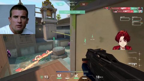 勝つというより抗う