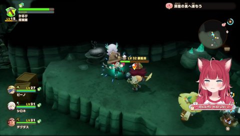 【かるびの鳴き声（ぐんぐん採掘）】　ぐんぐんぐんぐんぐん　ぐーん！　駄目だ　全然無理だ