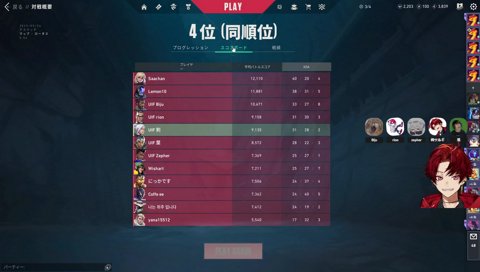 デスマでBijuとのKDにドヤるツルギ