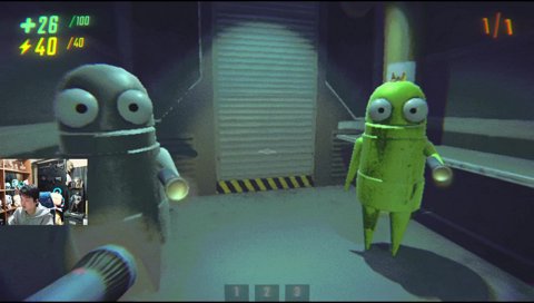 さながらホラー映画