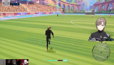 冷静なワンクッションシュート