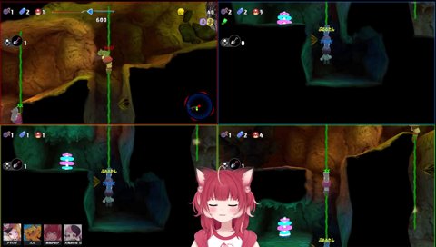 【かるびの鳴き声（岩を避けたら蒸気）】　ｺﾚｱﾀｯﾁｬｳｶ？　ｱﾀﾝﾅｲ　　　わぁー！　ﾀｽｹﾃｸﾀﾞｻｰｲ！　ﾐｽﾃﾞｽｰ　　ｱﾘｶﾞﾄｰ