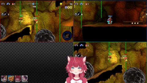 【信号機３人(7)】　よく覚えられるな　　ズズ「覚えられるよ、何回もやってるからね！　何回も往復してるからね！ココをね！」　…　ぷるるがオバケになってる