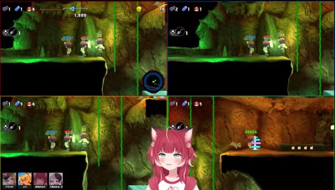 【アキロゼ　１人探検で最初に戻る（右上）】　「ちょっと待って　凄いビックリした事いっていい？　最初に居ます　ショートカットだわ」　（その後死亡）