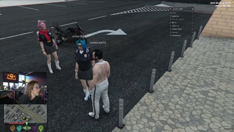 エモートで遊ぶ釈迦のせ