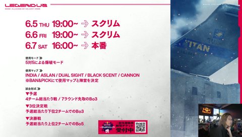 スクリム全チームと2マップ