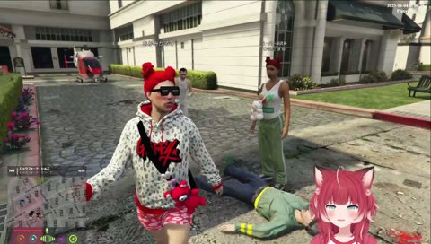 【前前前世の記憶で [ボス] 呼びする釈迦】　「ボス…」　何その恰好ｗ　アルラン「かるびさんの事逮捕できます？」　釈迦「俺、警察じゃないんでね」　／　凄いな　　まる「前掛けできてる」