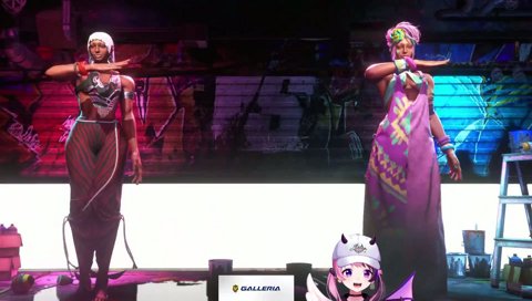 エレナのシンクロに爆笑するぷるる