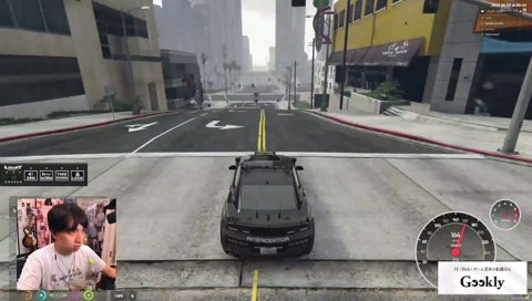 パトカーを盗めたけんき