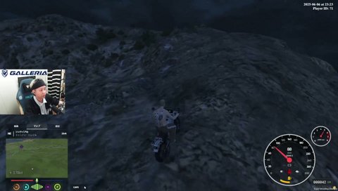 2日目バイクで崖降りチャレンジ MADTOWN2日目