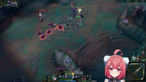 自分のウルトを食らうあかりん