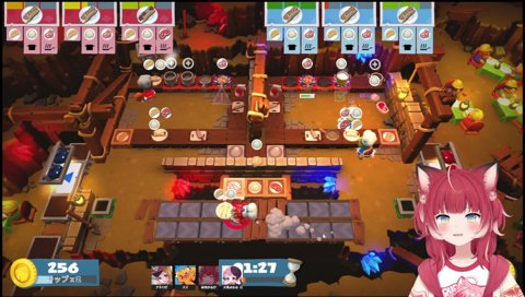 【ズズかるび vs ぷるるアキロゼ(4)　泥棒対策に対策する泥棒(アキロゼ)】　（成り済まし→失敗）「っ！　危ねぇアキロゼだ」　　（手渡しの横から奪う→成功）あぁ！盗られてる！