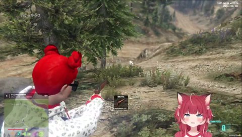 【眼前の猛獣から目を離し、他を狙った結果】　あー！あぁぁぁ！タスケテー！　／　「白いのにやられた？」　　あとちょびっとエイムあったらやれたんですけどね　　※それ以前の問題