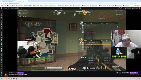 誇張しすぎたひなーのものまね