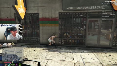 覗き見する3人 MADTOWN3日目