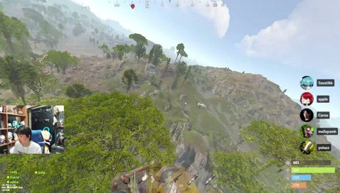 ドローン攻撃に遭うYutapon