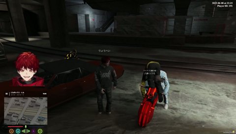 身バレしてバイク奪って逃走