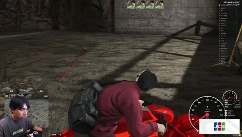 バイクレース中にも人を煽る渋ハル