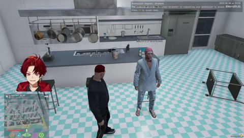 ツルギとウェン別れ際