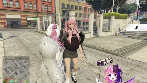 ぷるるの車を見て微妙な反応をするりりむ