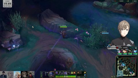 動揺するかせんさん/友達からのLINE