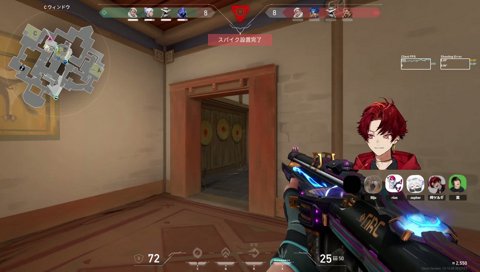 ツルギと葉の連携で取ったラウンド！！