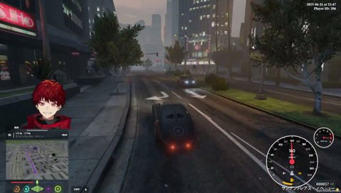 エビオと事故るツルギ