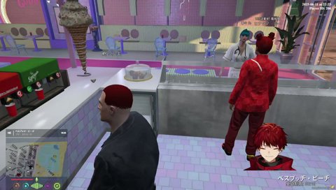 寧々丸を口説くも無視されるツルギ