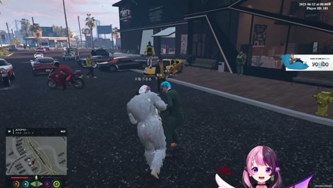 レース前になにやってるのw