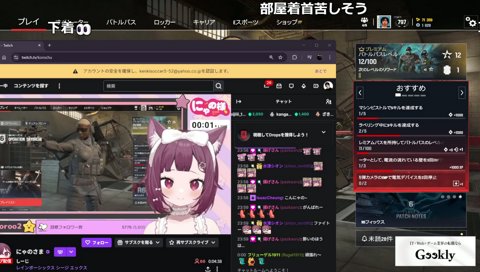 にゃのさまにセクハラしてないと言い張るけんき