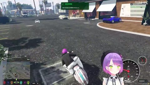 出会いがしらにSellyに“挨拶”