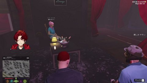 保障について質問するりん