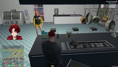 美容室でしか見ない構図