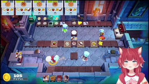 【ぷるる　ワンオペ→窯から出火】　ズズ「右やばい（３人移動）」　（レイアウト変更）　アキロゼ「左ぃ！　消火器どこ？　　おち、おち、落ち着いてー」　ぷるる「ぁ　ぇ？ぇ？ぇ？　ぁ？」　もうダメだー